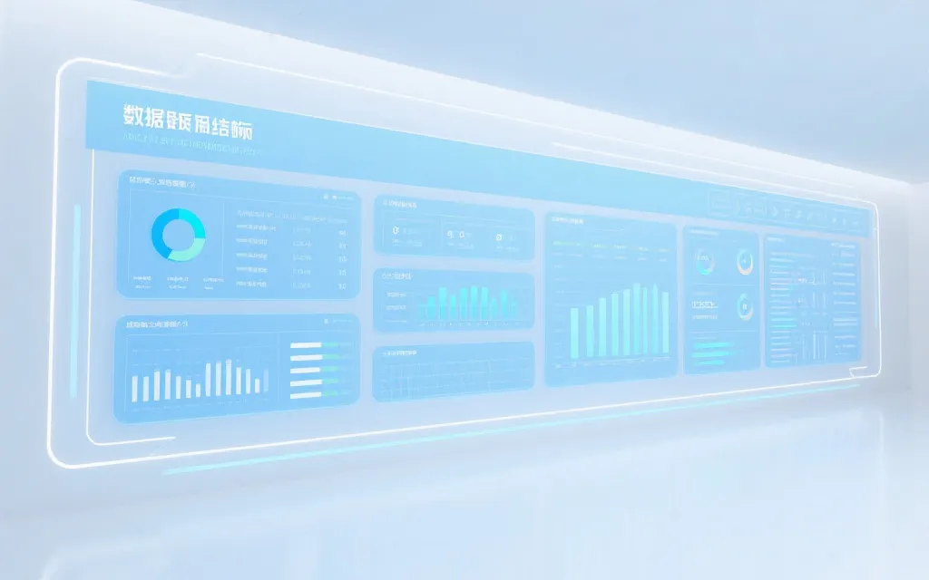 数据结构化展示的开奖查询页面