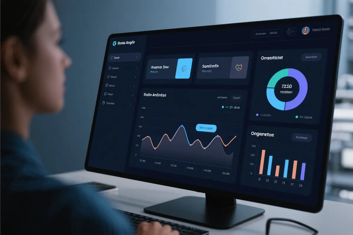 实时数据看板示意